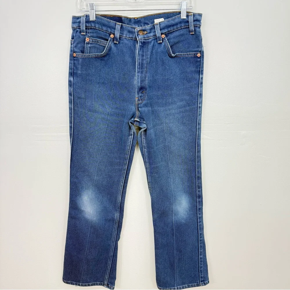 Levi's 517 Vintage Orange Tab Bootcut Jeans D3